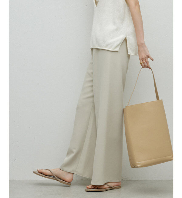  「【CHIKAコラボ】【美脚パンツ】ワイドドロストパンツ」|その他|