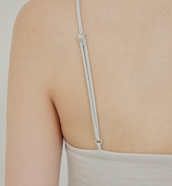  「【La nature linge】ショートベアキャミソール」|Tシャツ・カットソー|