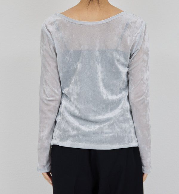  「【2WAY】メッシュフロッキーロンＴ」|Tシャツ・カットソー|