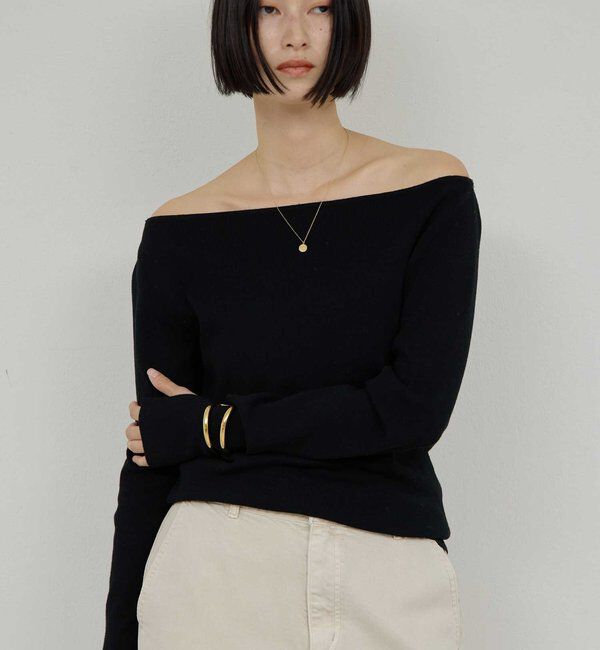  「ボートニットプルオーバー」|ニット・セーター|