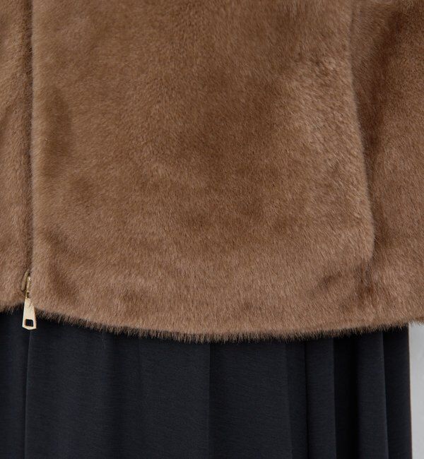  「【プラスワンで着映え！】フーディーファーベスト」|ベスト・ジレ|