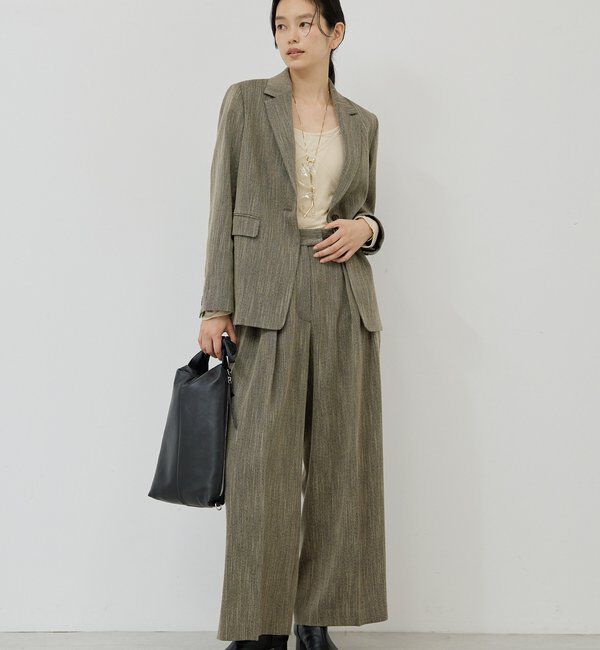  「【セットアップ対応】シングルツイードジャケット」|その他|