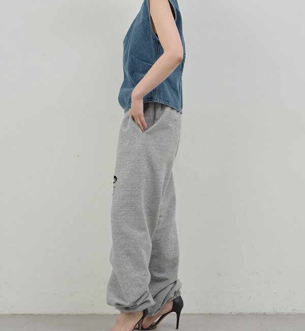  「【PEAS】杢スウェットパンツ」|チノ|