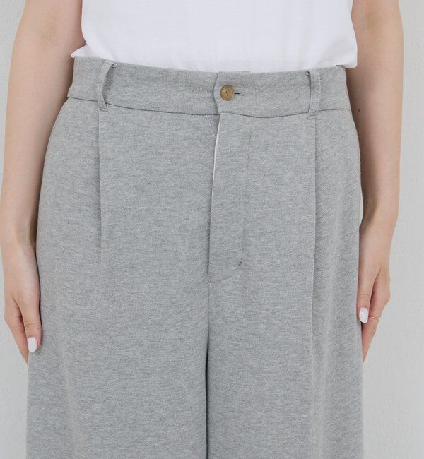  「【HERITANOVUM】 テリータックワイドパンツ」|チノ|