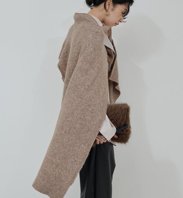  「【25th記念アイテム】 2wayニットポンチョ」|ニット・セーター|