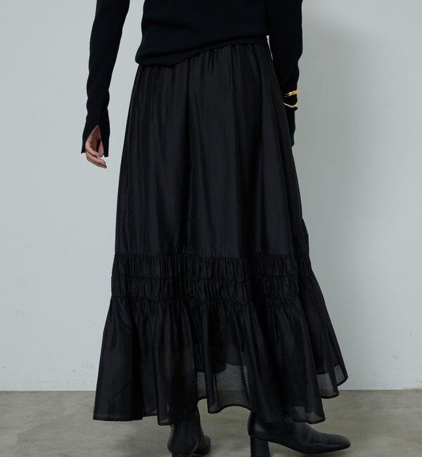  「ギャザーフレアスカート」|スカート|