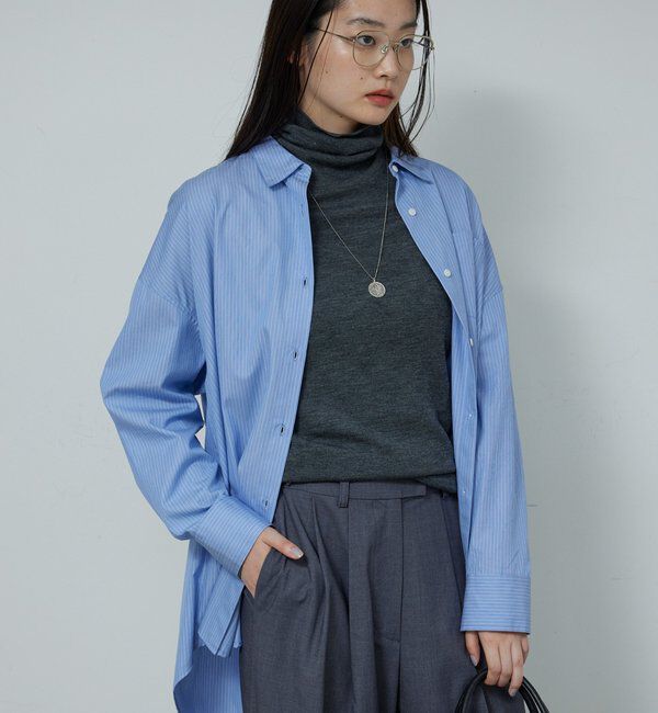  「【2way 】オーバーシャツ」|シャツ・ブラウス|