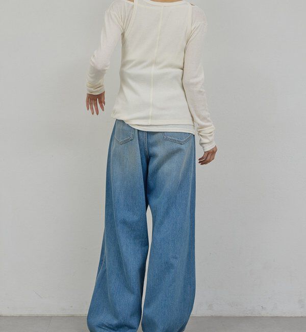  「【PEAS】カバーテレコタンク」|Tシャツ・カットソー|