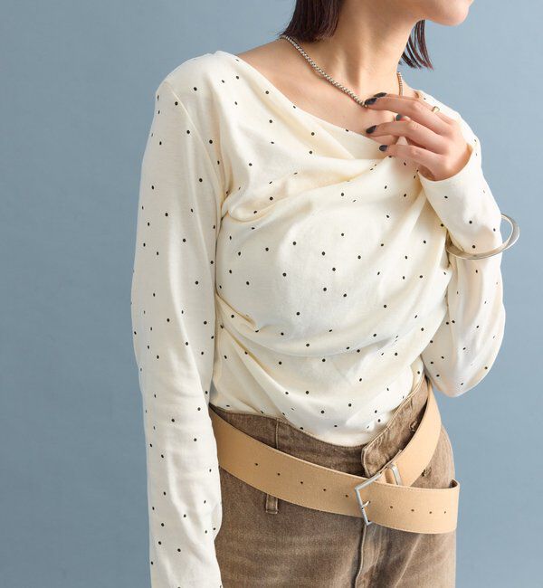  「オフショルロンT」|Tシャツ・カットソー|