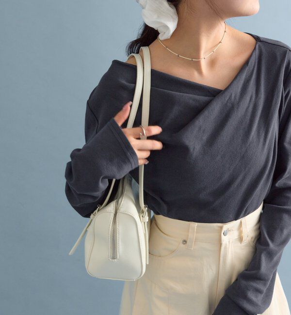  「オフショルロンT」|Tシャツ・カットソー|