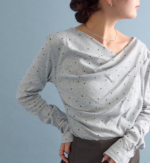  「オフショルロンT」|Tシャツ・カットソー|