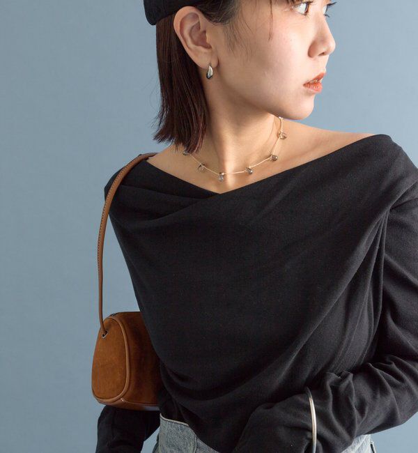  「オフショルロンT」|Tシャツ・カットソー|