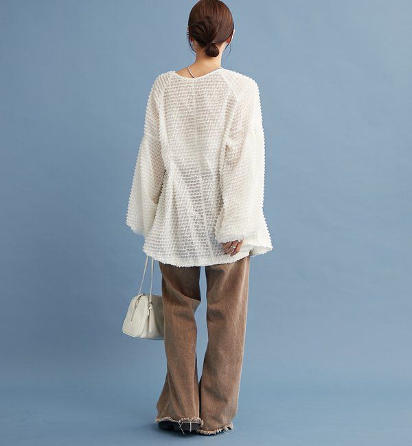  「【@akane__11.1】フリンジシェイプチュニック」|シャツ・ブラウス|