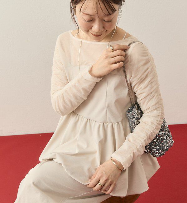  「【@aoiikegaya企画】チュール切替ペプラムSET UP」|チノ|