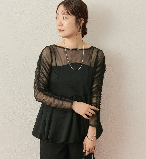  「【@aoiikegaya企画】チュール切替ペプラムSET UP」|チノ|