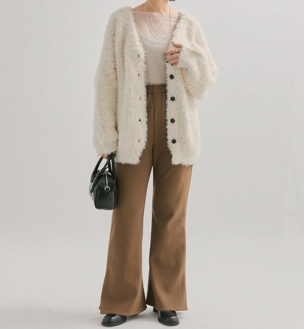  「細身フレアパンツ」|チノ|