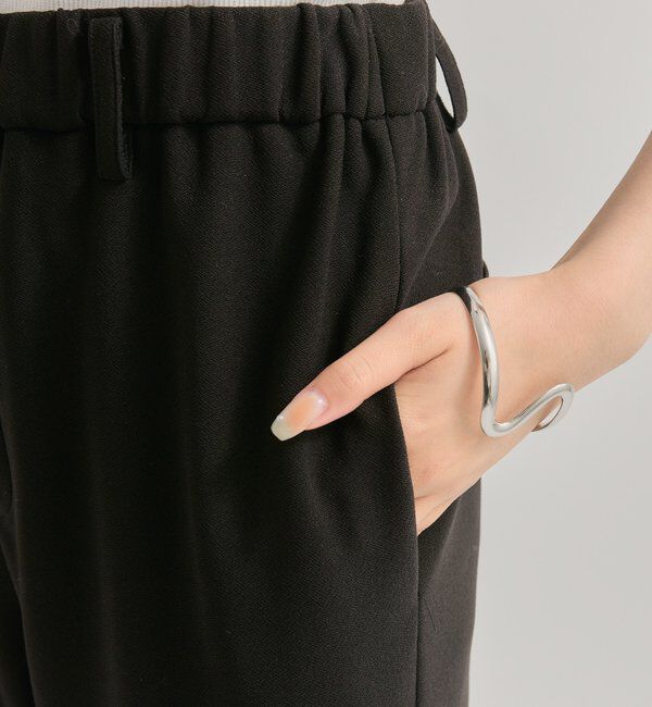  「細身フレアパンツ」|チノ|