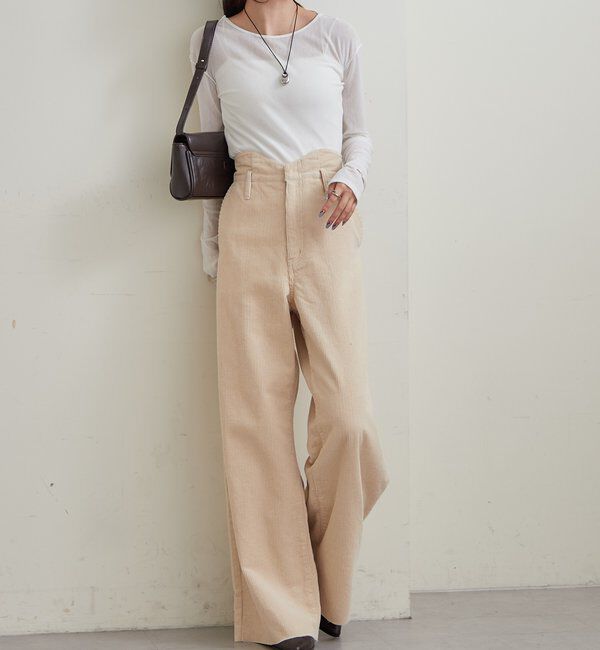  「プレート付きクルーシアーロンT」|Tシャツ・カットソー|