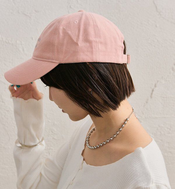  「ピーチロゴ刺繍キャップ」|ハット|
