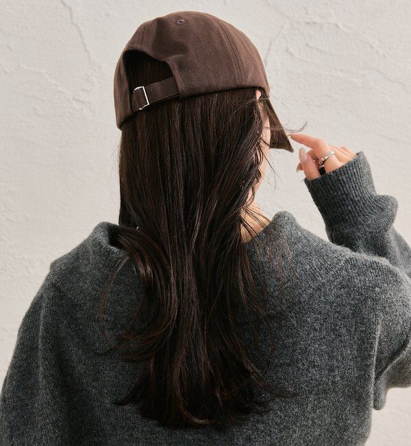  「ピーチロゴ刺繍キャップ」|ハット|