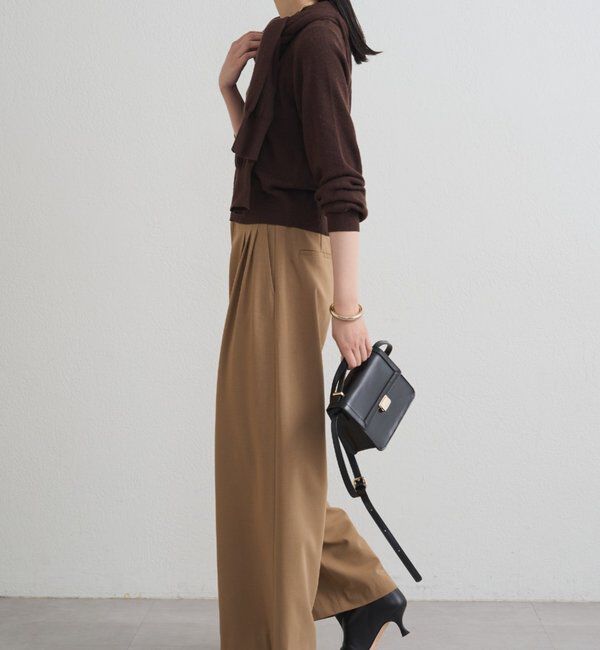  「3タックワイドパンツ」|チノ|