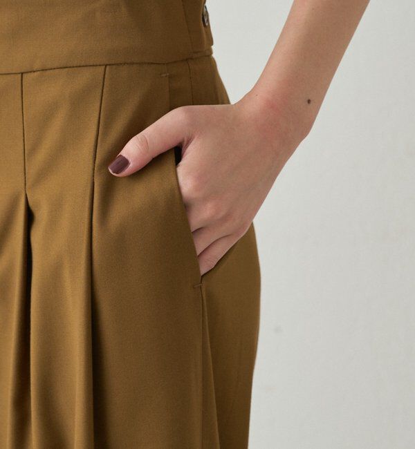  「タブベルトワイドパンツ」|チノ|