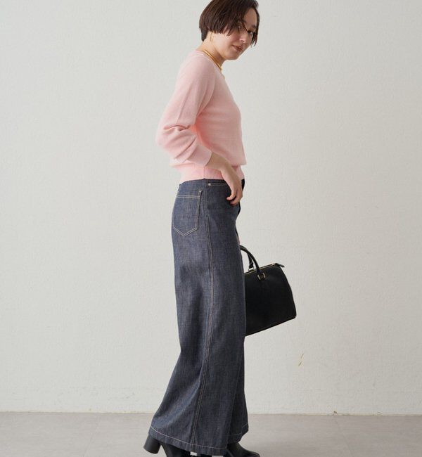  「ウールカシミヤクルーニット」|ニット・セーター|