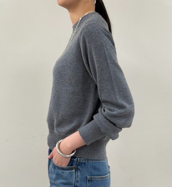 「ウールカシミヤクルーニット」|ニット・セーター|