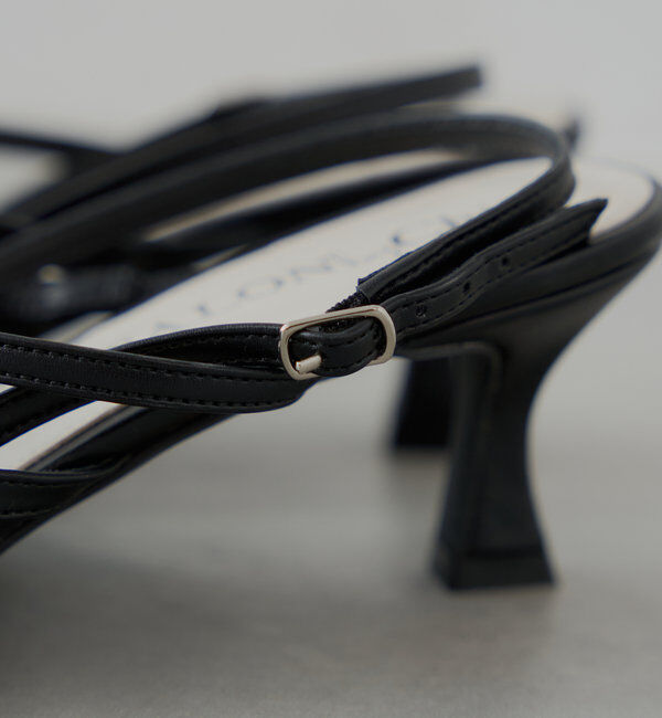  「【SALON by Chico】シアーリボンポインテッドミュール」|パンプス|