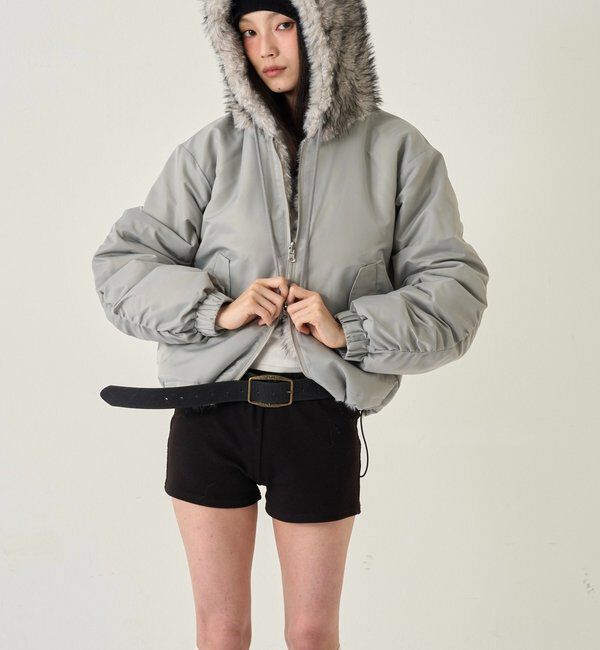  「【お気に入りNO.1】2WAY REVERSIBLE FUR BLOUSON 」|ブルゾン・スタジャン|