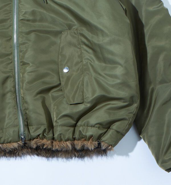  「【お気に入りNO.1】2WAY REVERSIBLE FUR BLOUSON 」|ブルゾン・スタジャン|