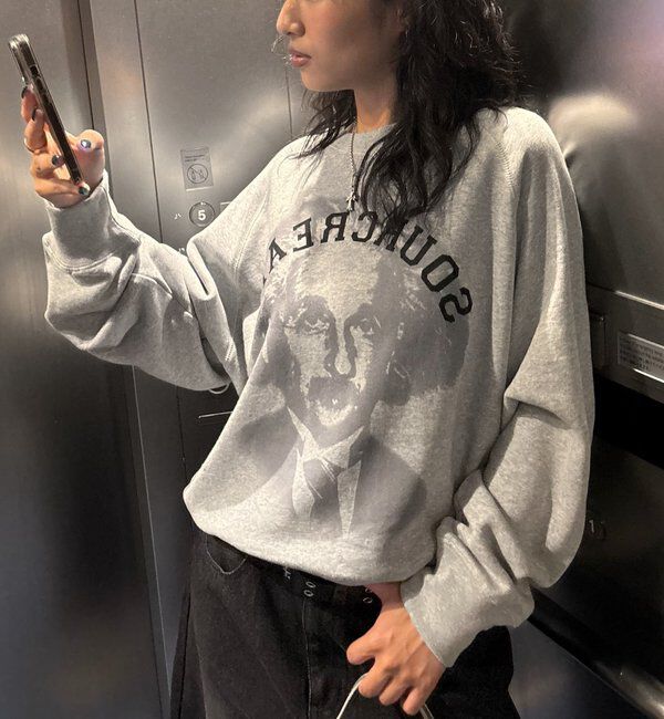  「【Sourcream】 GREAT FIGURE SWEATSHIRT」|Tシャツ・カットソー|