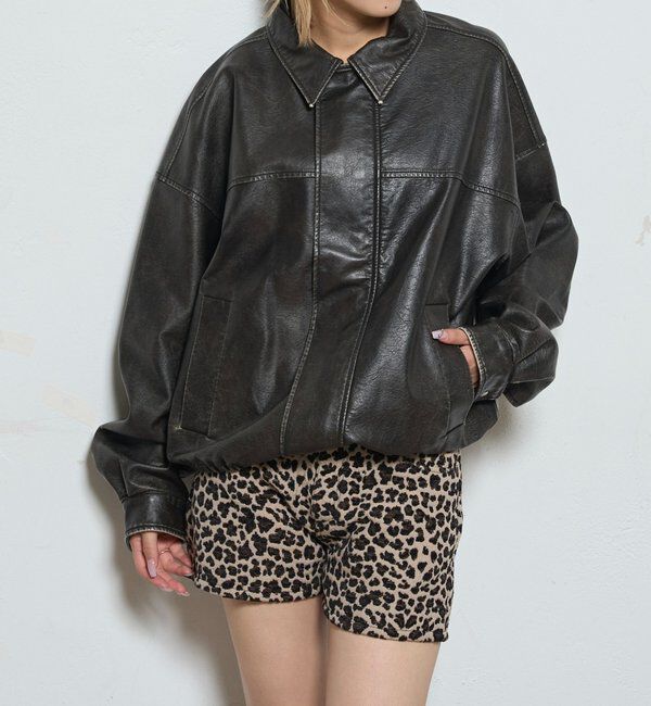  「VINTAGE-LIKE SOUTIEN COLLAR BLOUSON」|ブルゾン・スタジャン|