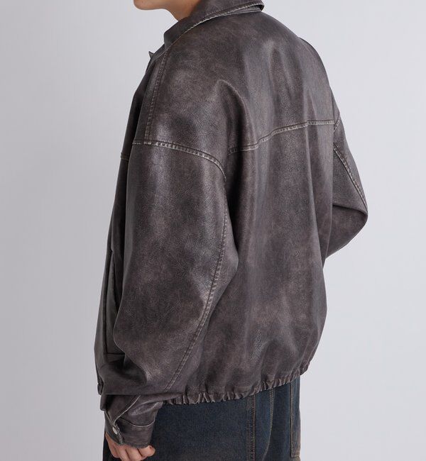  「VINTAGE-LIKE SOUTIEN COLLAR BLOUSON」|ブルゾン・スタジャン|