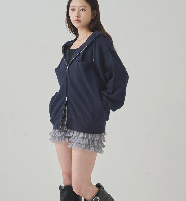  「SLASH POCKET HOODIE」|パーカー|