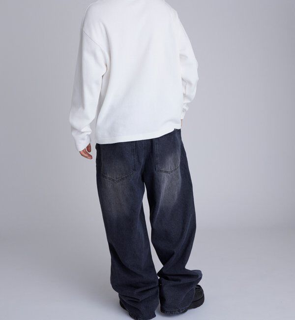  「【Sourcream】Heavy waffle henley tops」|Tシャツ・カットソー|