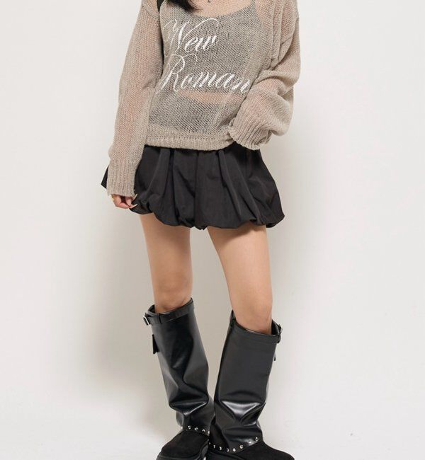  「バルーンスカパン」|チノ|ブラック