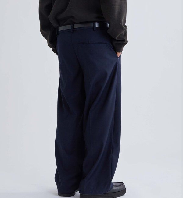  「【KOOKY&rsquo;N】TRワンタックスタッズスラックス」|チノ|