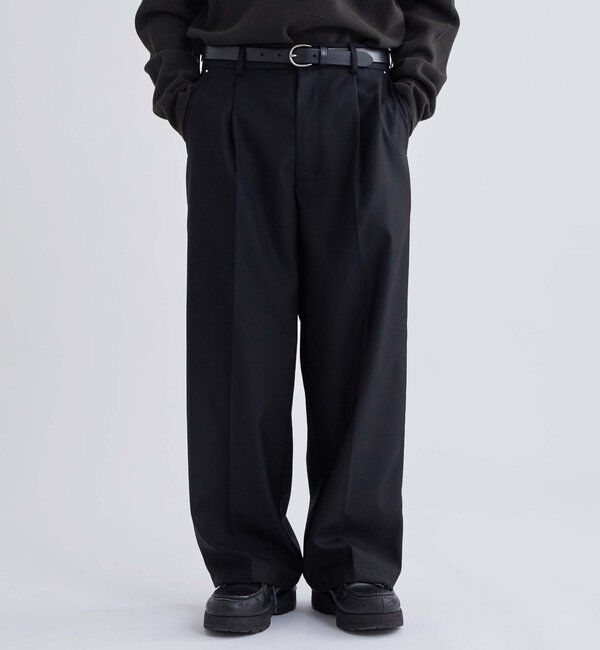  「【KOOKY&rsquo;N】TRワンタックスタッズスラックス」|チノ|