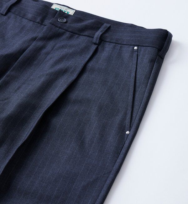  「【KOOKY&rsquo;N】TRワンタックスタッズスラックス」|チノ|