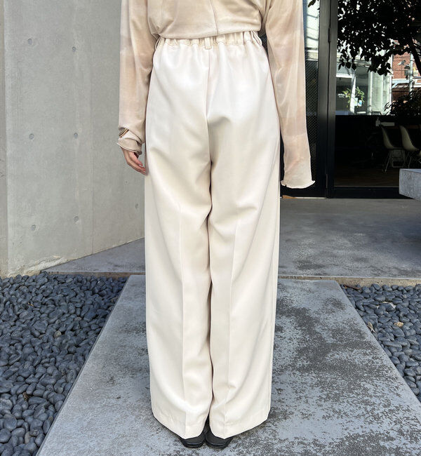  「【累計2万本突破！】【低身長・高身長サイズあり】2タックワイドパンツ」|チノ|