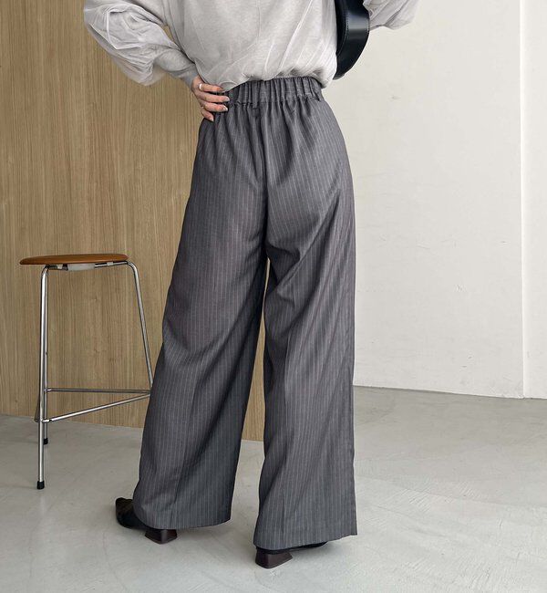  「【累計2万本突破！】【低身長・高身長サイズあり】2タックワイドパンツ」|チノ|