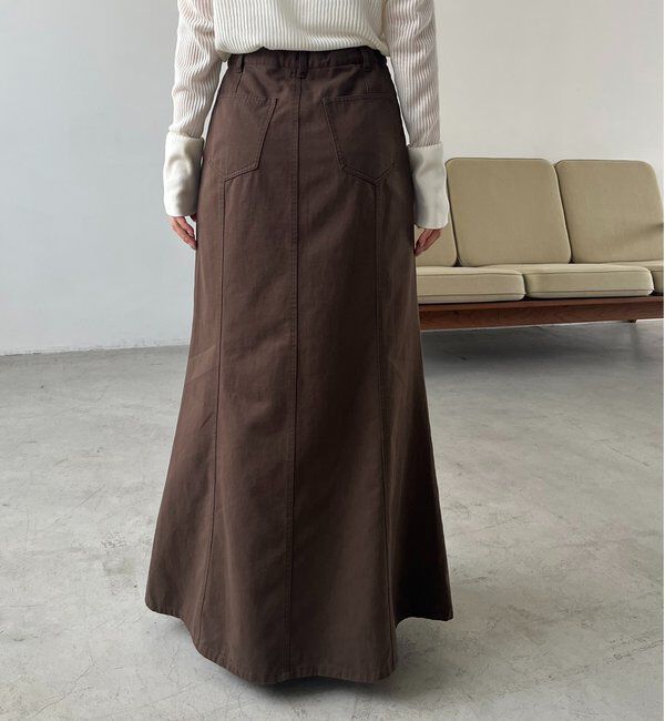  「【セットアップ対応】コットンフレアスカート」|スカート|