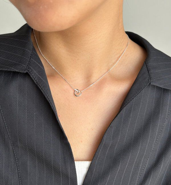  「〈GOLDY/ゴールディ〉スワールネックレス」|リング|