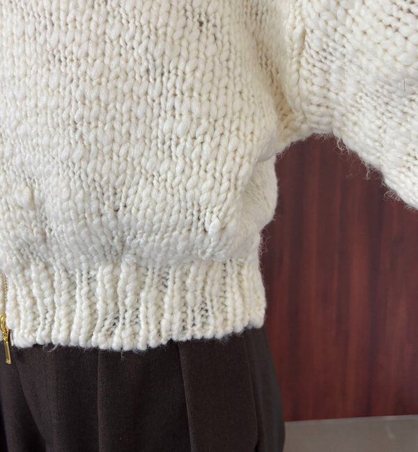  「【LE'MAGE&times;gemeilコラボ】スラブジップカーディガン」|カーディガン|