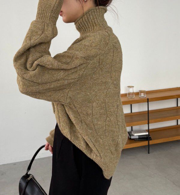  「ケーブルキャンディニット」|ニット・セーター|