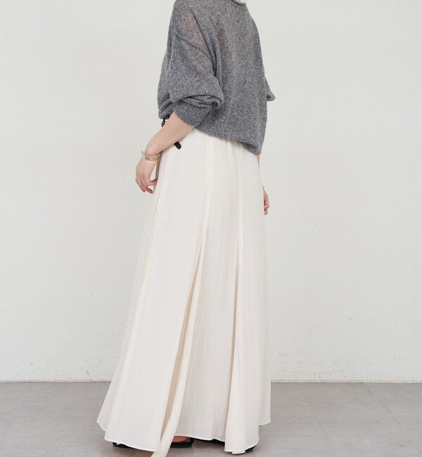  「《インフルエンサー@kanako_ikiコラボ》シアーウールプルオーバー」|ニット・セーター|