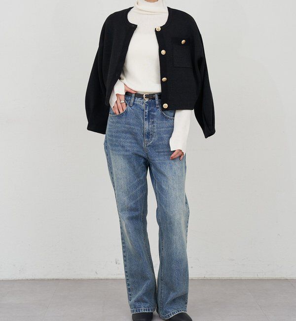  「ラメニットカーディガン」|カーディガン|