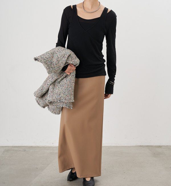  「【26SS予約】ビスチェレイヤードカットソー」|Tシャツ・カットソー|