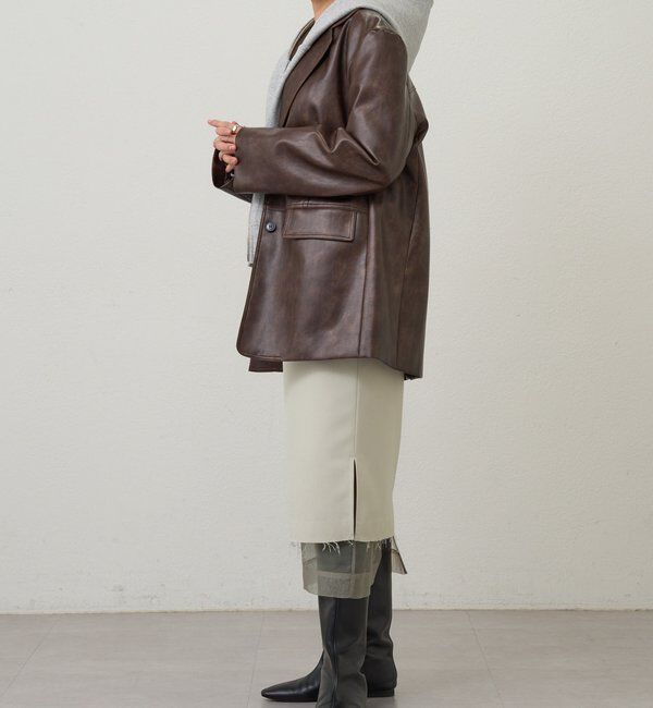  「【26SS予約】4WAYダブルレイヤードスカート」|スカート|